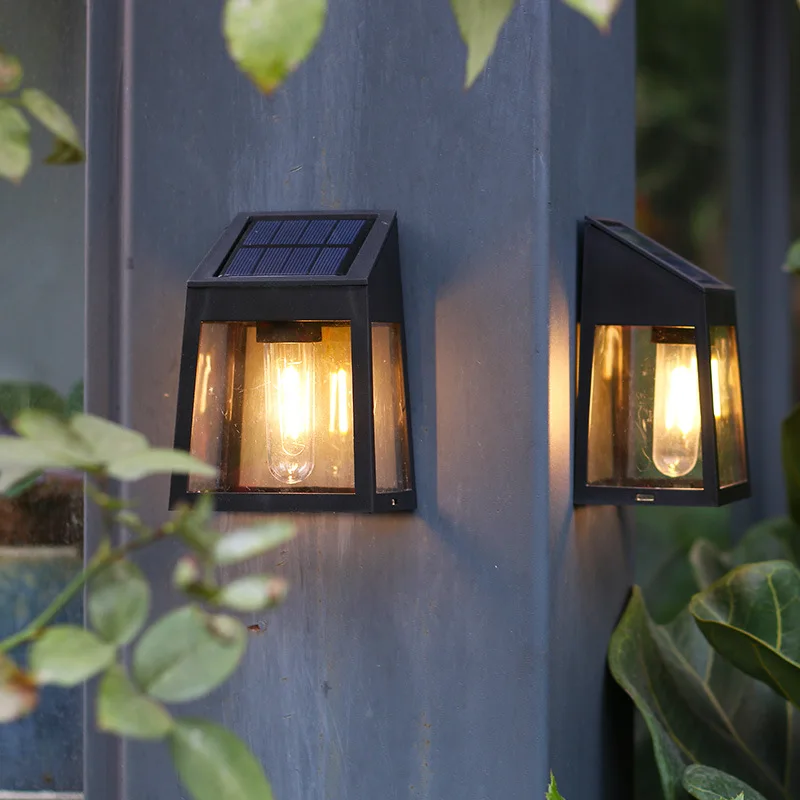Outdoor Power Post - Solar Wall Light Outdoor Waterproof Sunlight