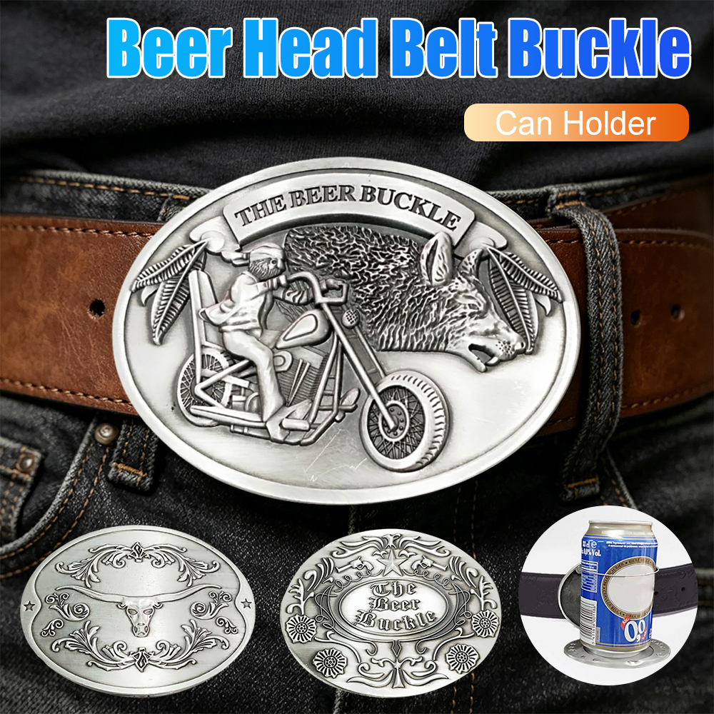 Outdoor Power Bar - Outdoor Metal Beer Head Belt Funny