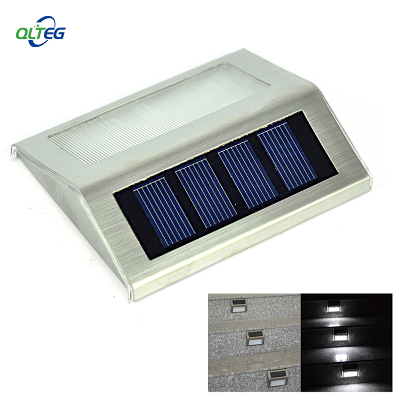 Outdoor Power Post - Solar Power 3 LEDs Outdoor waterproof