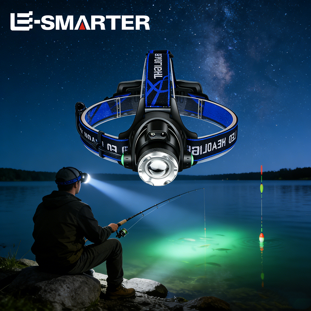 Outdoor Power Kit - Portable Headlight Powerful LED Headlamp Telescopic