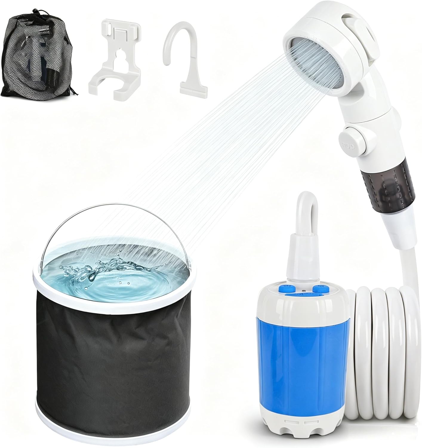 Outdoor Power Kit - Motriva Store Portable Camping Shower, Outdoor
