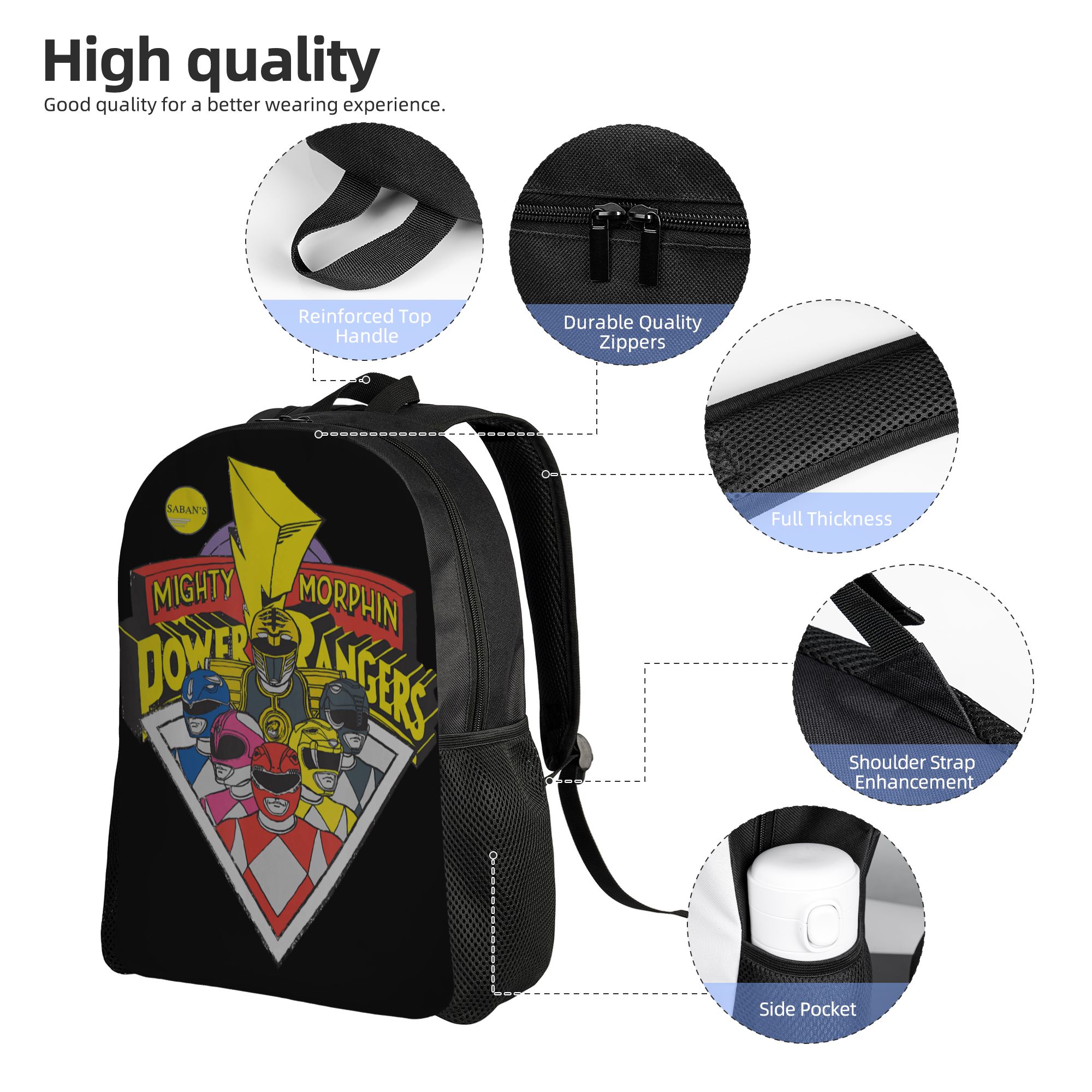 Bandai backpacks Power Rangers - đánh giá và giá Outdoor Power Group