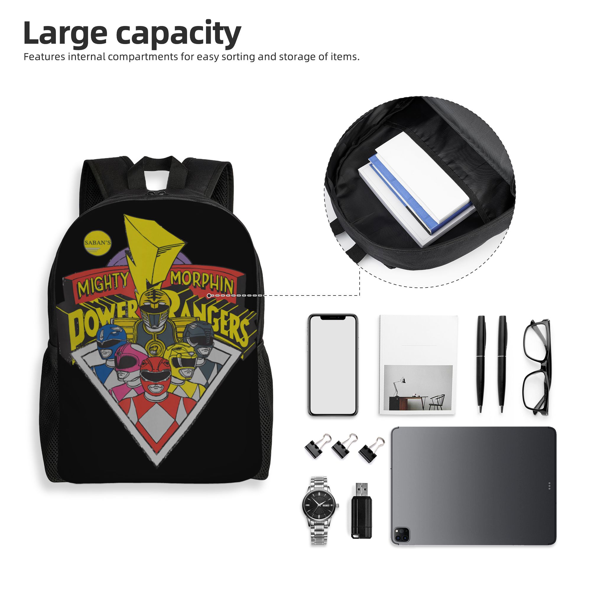 Bandai backpacks Power Rangers - đánh giá và giá Outdoor Power Group