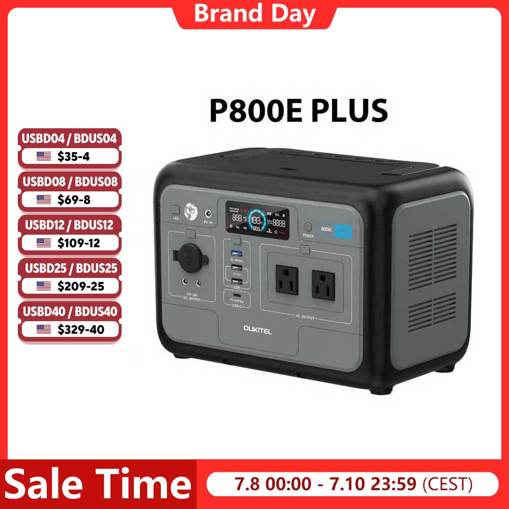 OUKITEL P800E Portable Power S - đánh giá và giá Portable Generator Inverter