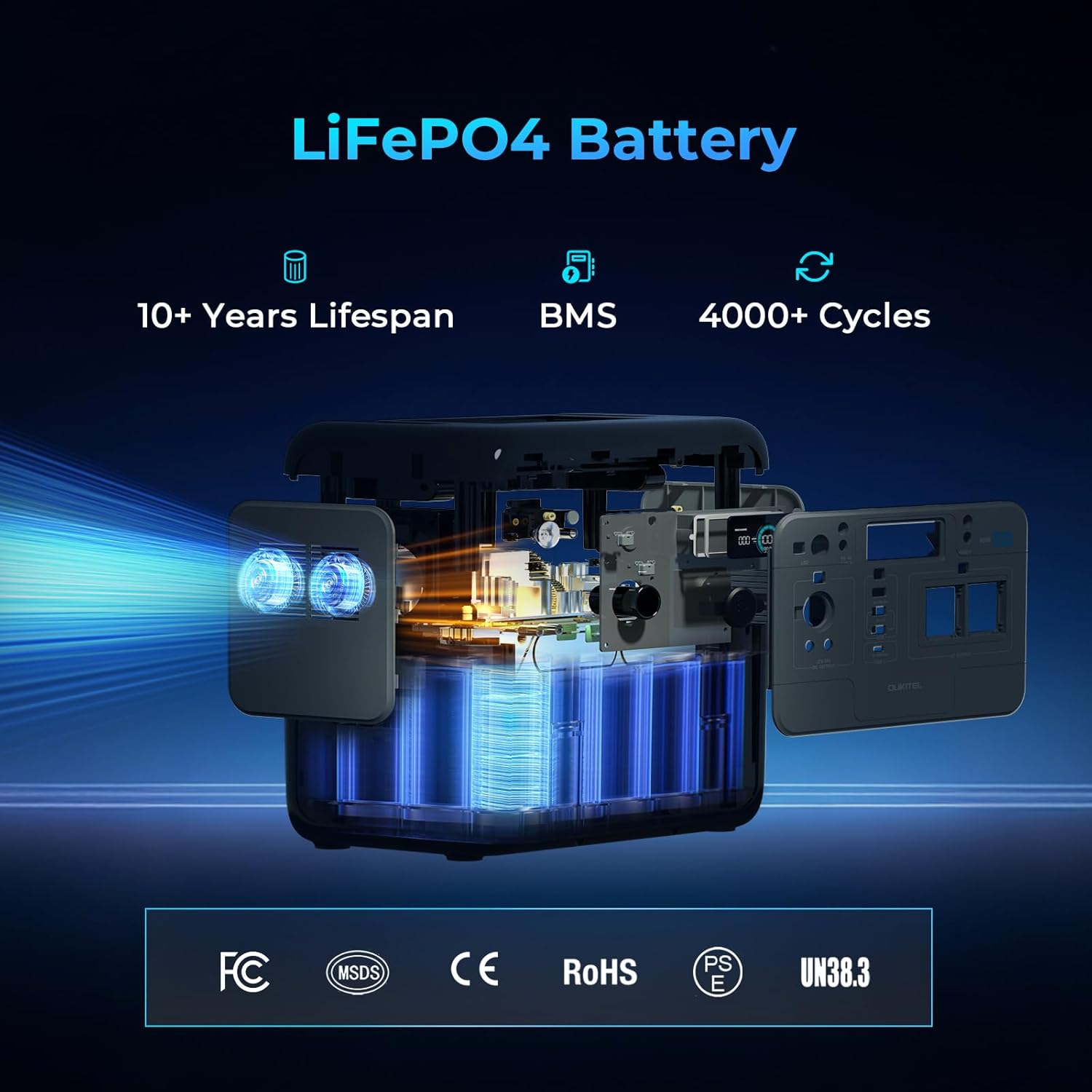 OUKITEL P800E Portable Power S - đánh giá và giá Portable Generator Inverter