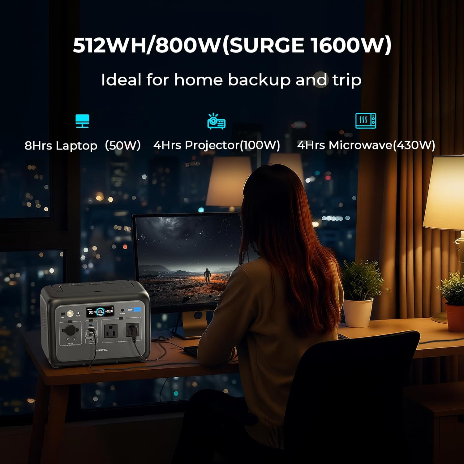 OUKITEL P800E Portable Power S - đánh giá và giá Portable Generator Inverter