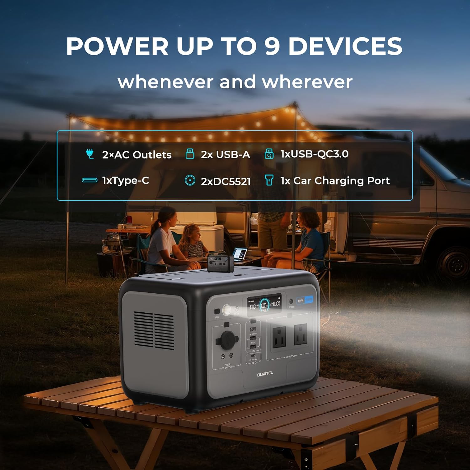 OUKITEL P800E Portable Power S - đánh giá và giá Portable Generator Inverter