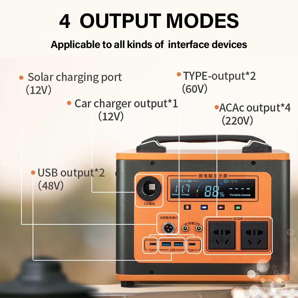 Portable Power Station 300/600 - đánh giá và giá Outdoor Power Kit