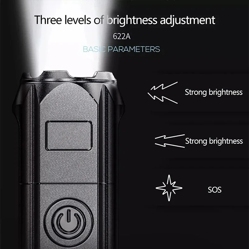 LED Camping Torch Flashlight H - đánh giá và giá Outdoor Power Usb