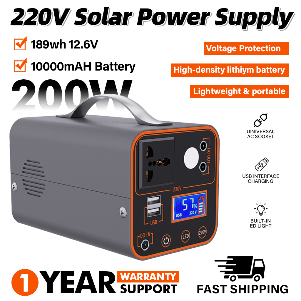 200W Portable Power Station 22 - đánh giá và giá Outdoor Power Kit