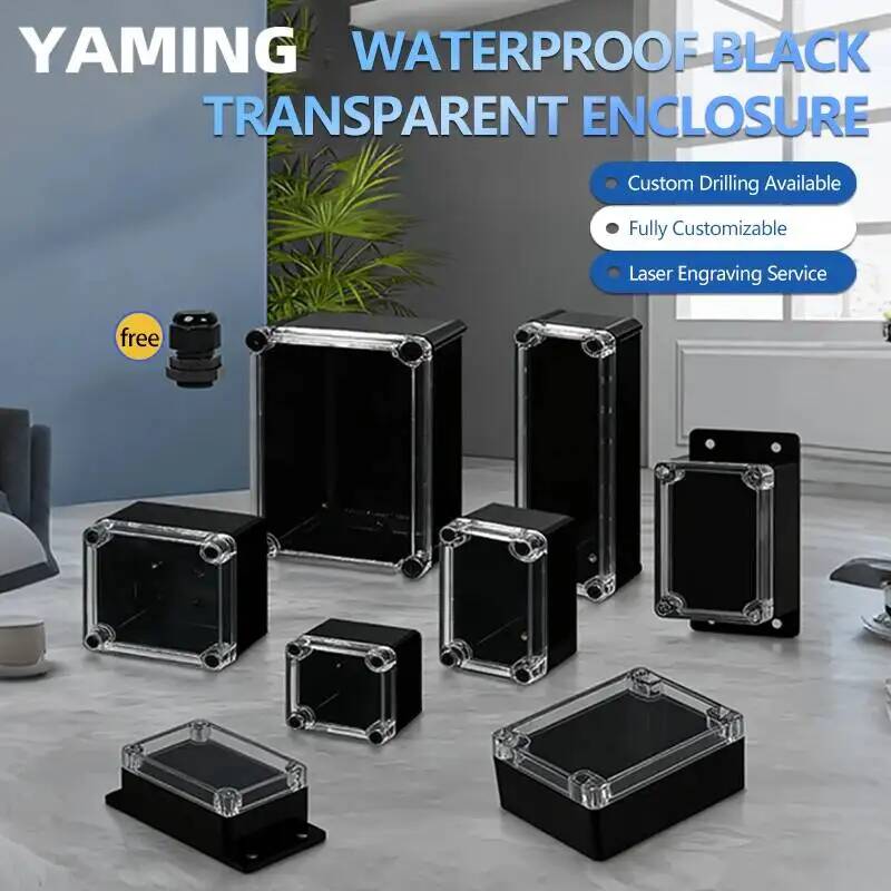 2pcs Transparent Cover Waterpr - đánh giá và giá Outdoor Power Junction Box