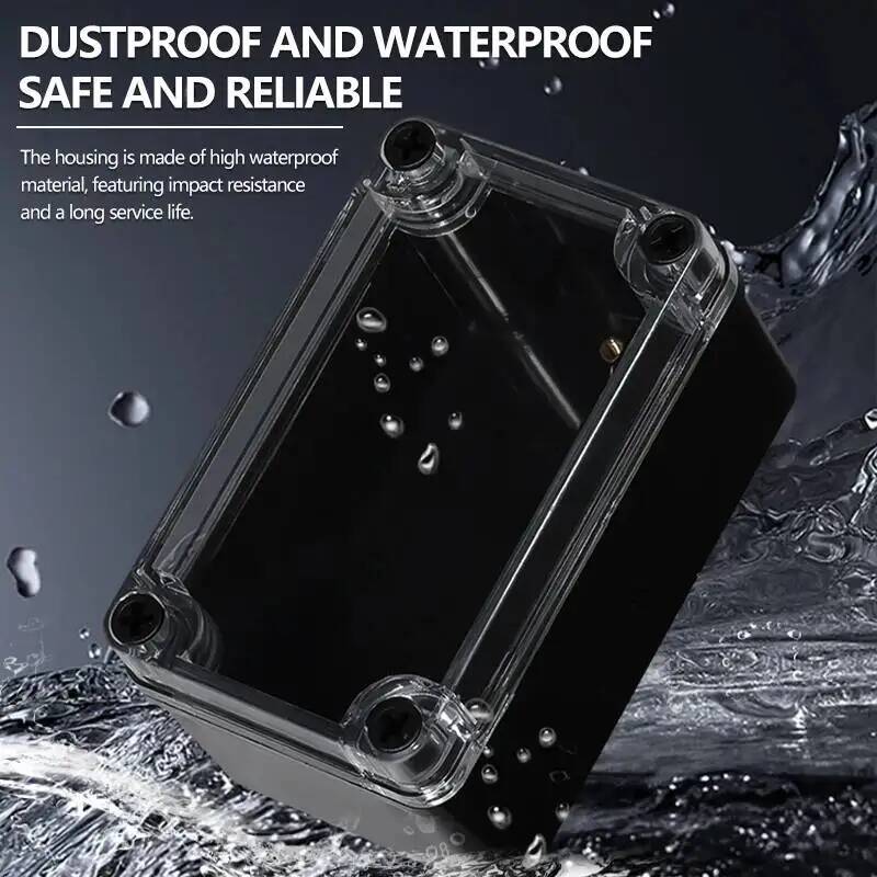 2pcs Transparent Cover Waterpr - đánh giá và giá Outdoor Power Junction Box