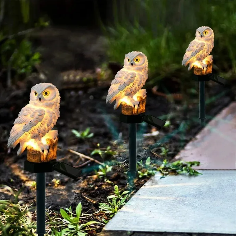Solar Lamp Owl Animal Solar Ga - đánh giá và giá Outdoor Power House