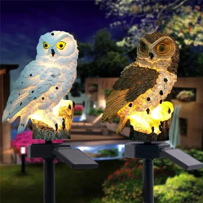 Solar Lamp Owl Animal Solar Ga - đánh giá và giá Outdoor Power House