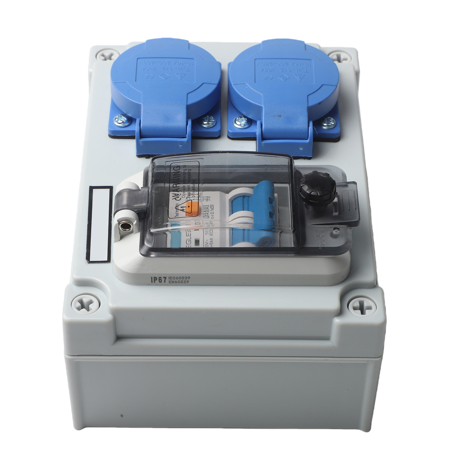 Gray Blue Wall Distributor Saf - đánh giá và giá Outdoor Power Distributors