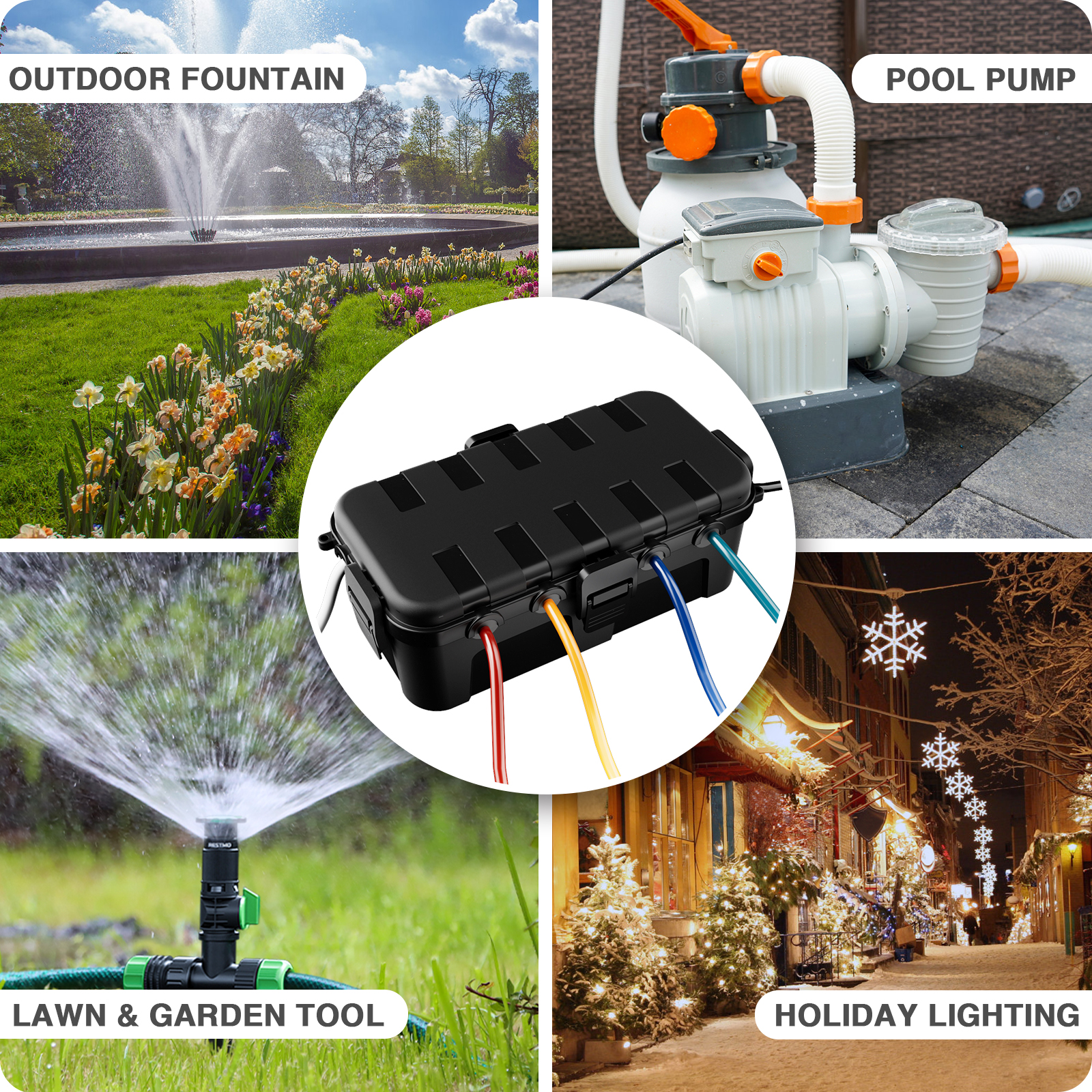 Weatherproof Outdoor Extension - đánh giá và giá Outdoor Power Usa