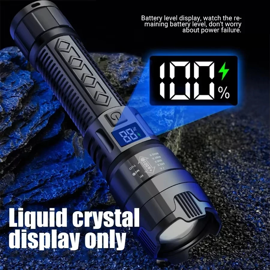 Tactical LED Flashlight 2000LM - đánh giá và giá Outdoor Power Usb
