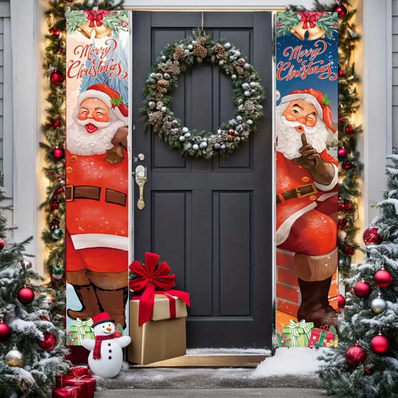 1 pair of 2Dflat, Santa Claus  - đánh giá và giá Outdoor Power House