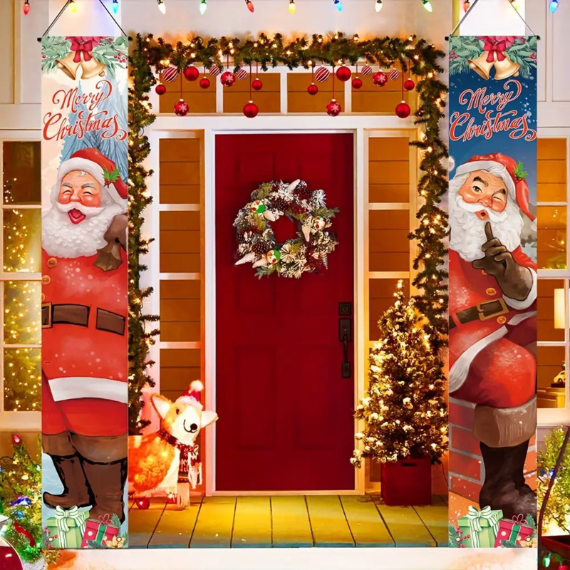 1 pair of 2Dflat, Santa Claus  - đánh giá và giá Outdoor Power House