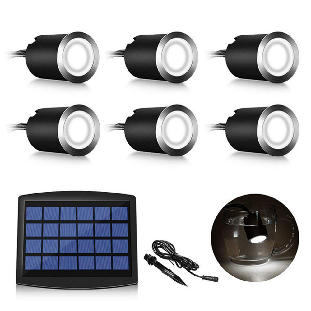 6pcs 8pcs Solar LED Deck Light - đánh giá và giá Outdoor Power Post