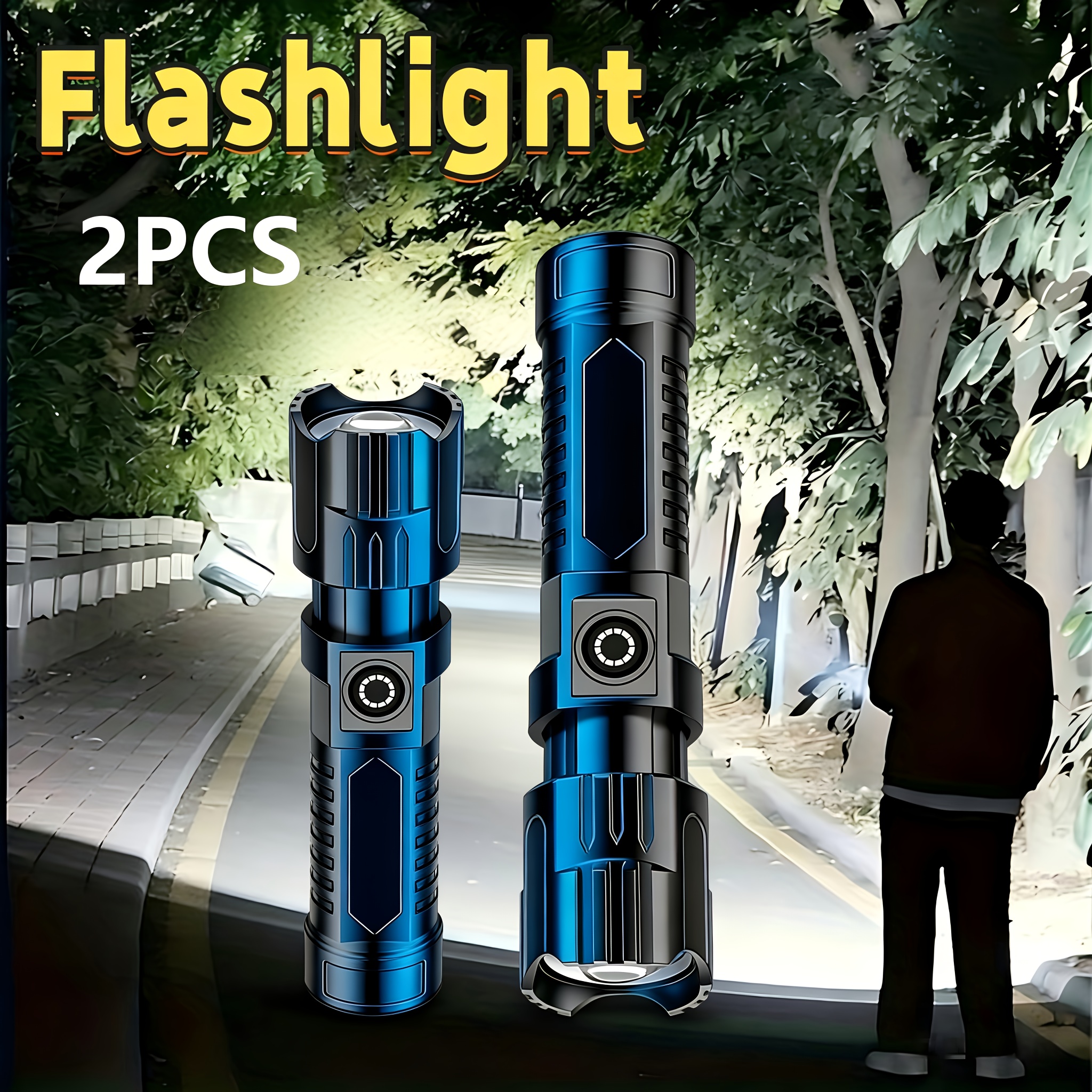 Tactical LED Flashlight 2000LM - đánh giá và giá Outdoor Power Usb