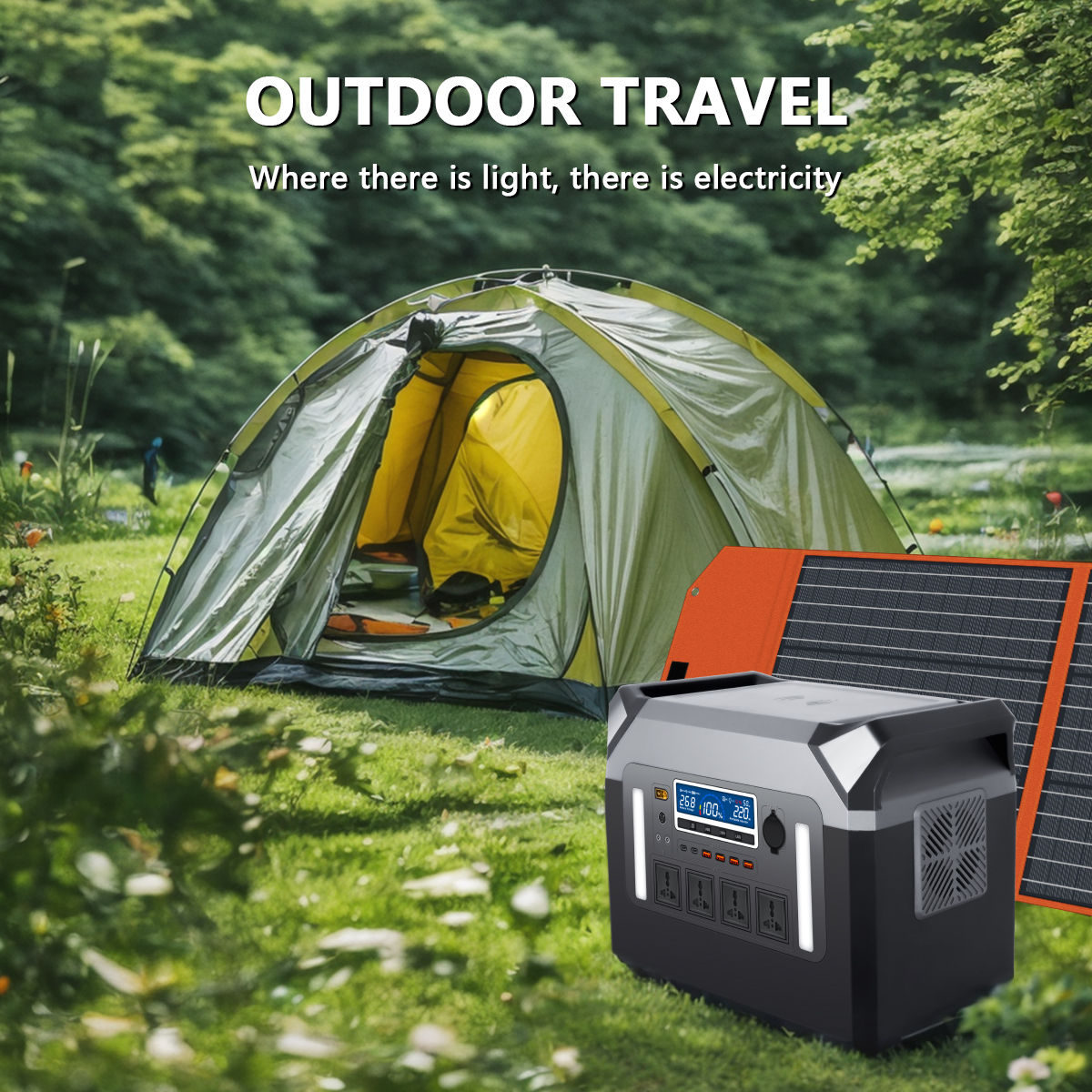 3000W Portable Power Station S - đánh giá và giá Portable Generator Inverter