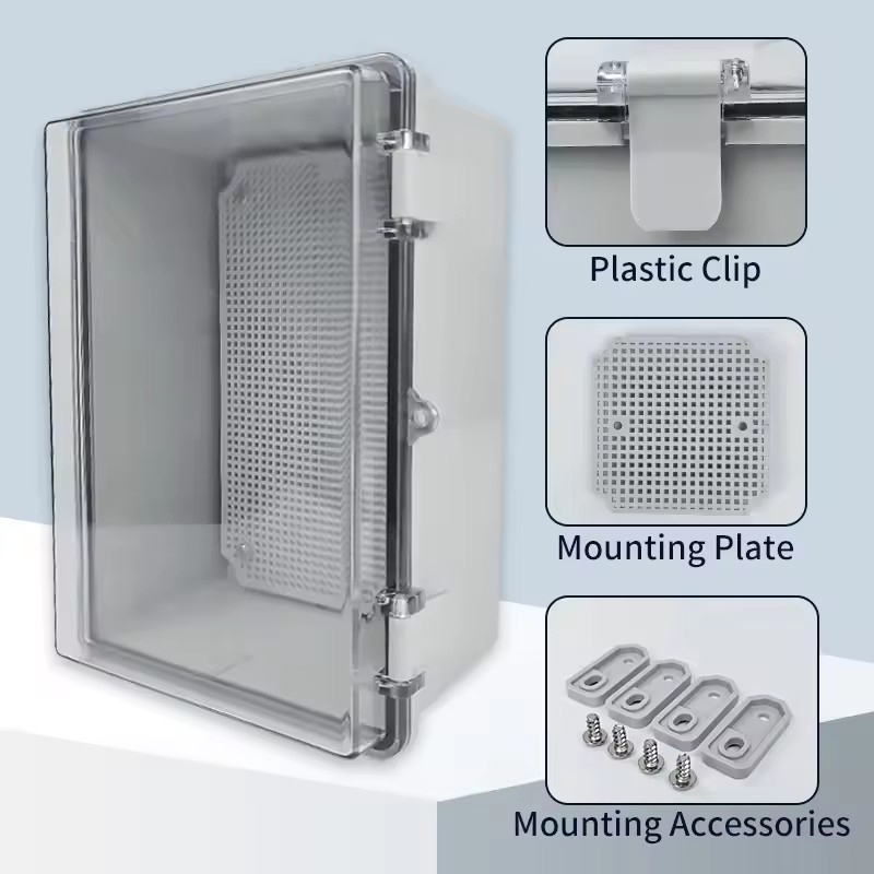 IP66 Electrical Plastic Enclos - đánh giá và giá Outdoor Power Junction Box