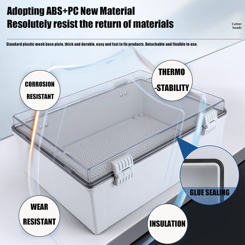 IP66 Waterproof Transparent/Gr - đánh giá và giá Outdoor Power Junction Box