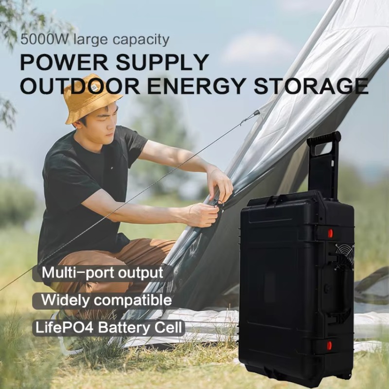Esun 51.2v Solar Trolley Case  - đánh giá và giá Outdoor Power House