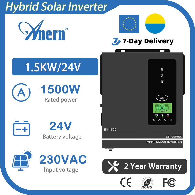 Anern 1500W 1000W Hybrid Solar - đánh giá và giá Portable Generator Inverter