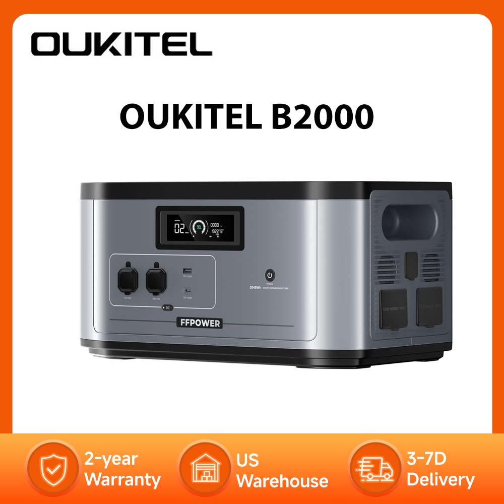 OUKITEL B2000 2048Wh LiFePO4 E - đánh giá và giá Portable Generator Inverter
