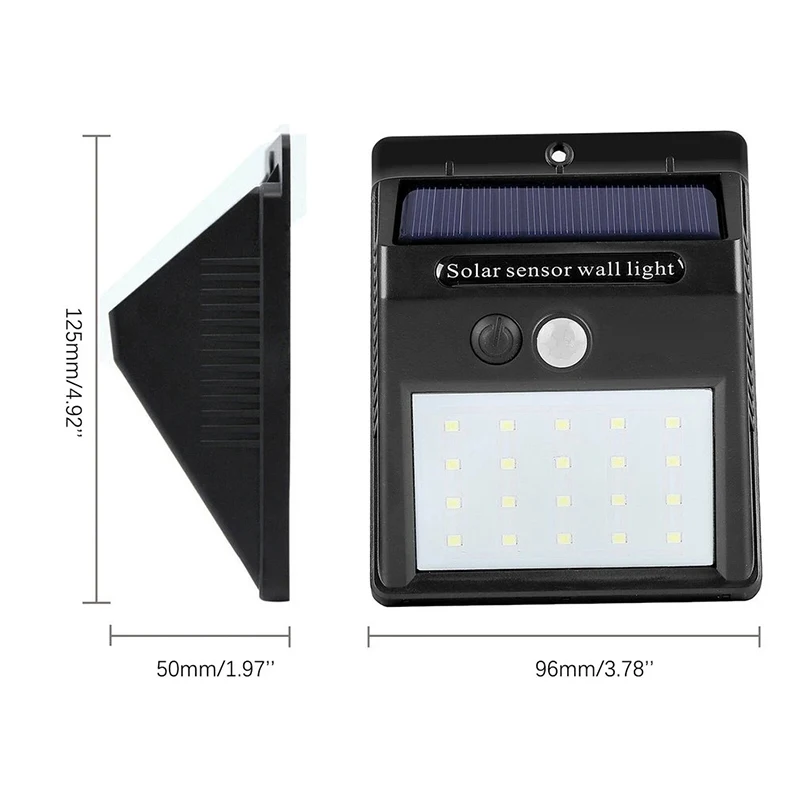 20-40LED Solar Lights Outdoor  - đánh giá và giá Outdoor Power Post