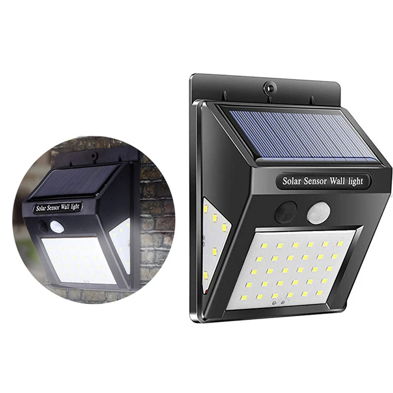 20-40LED Solar Lights Outdoor  - đánh giá và giá Outdoor Power Post