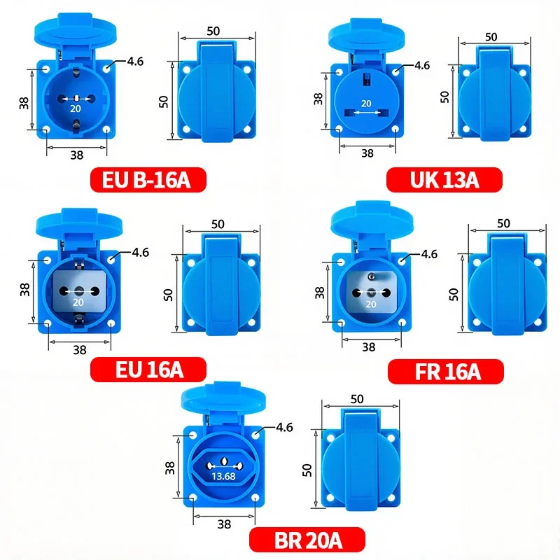 IP54 16A Waterproof Industrial - đánh giá và giá Outdoor Power Usa