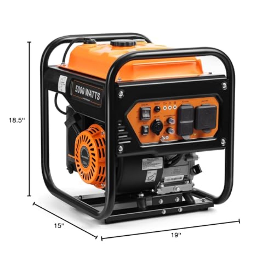 5000W Inverter Generator Gas P - đánh giá và giá Portable Generator Inverter