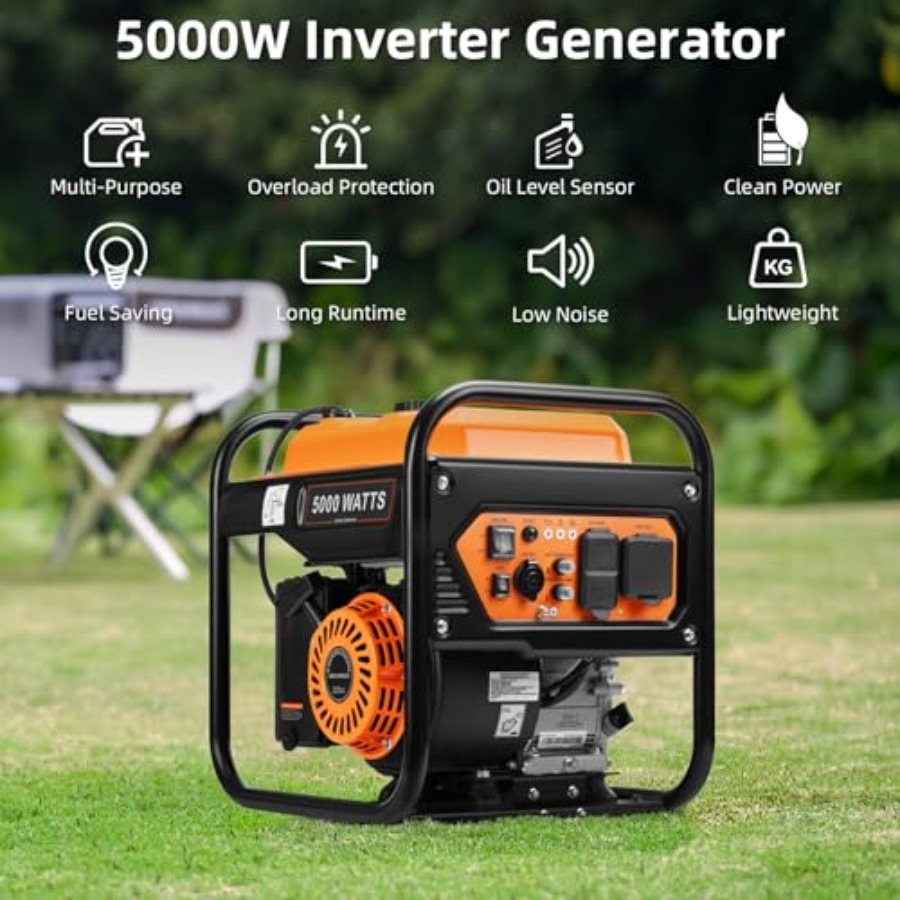 5000W Inverter Generator Gas P - đánh giá và giá Portable Generator Inverter