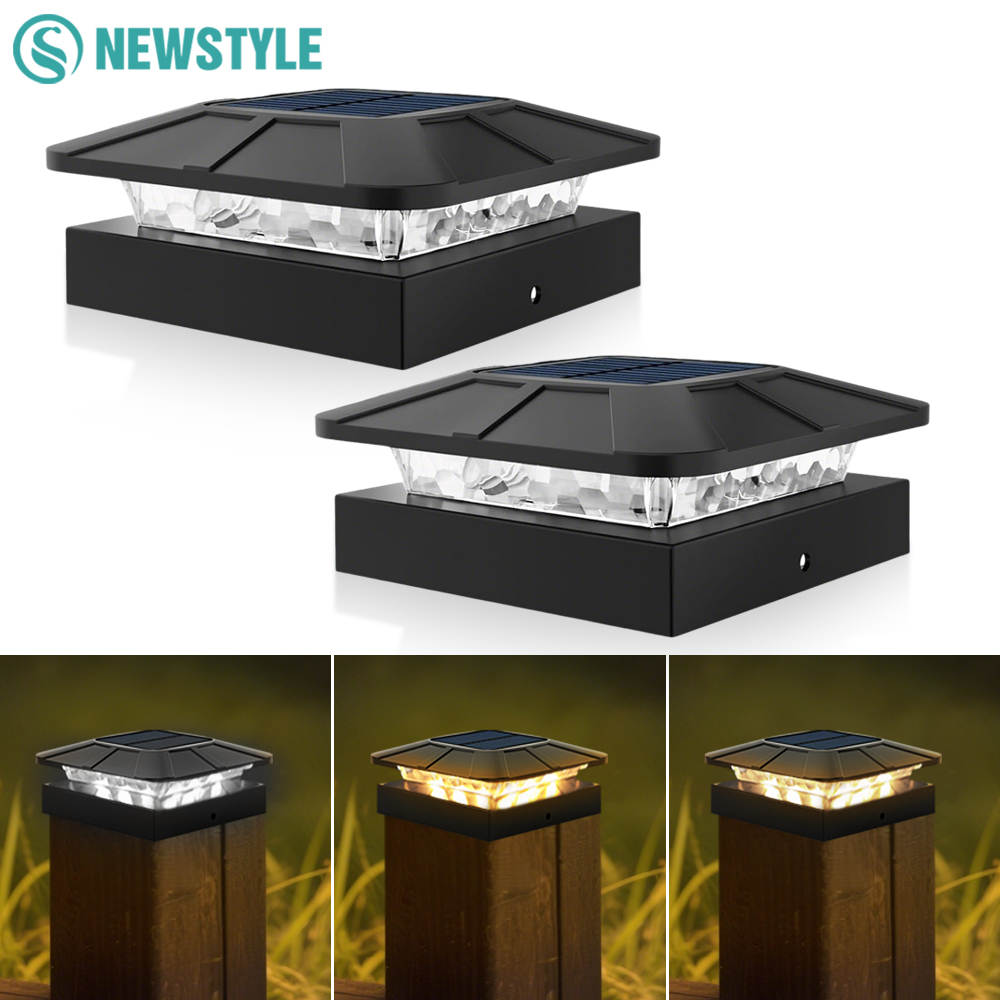 Outdoor Solar Post Cap Lights  - đánh giá và giá Outdoor Power Post