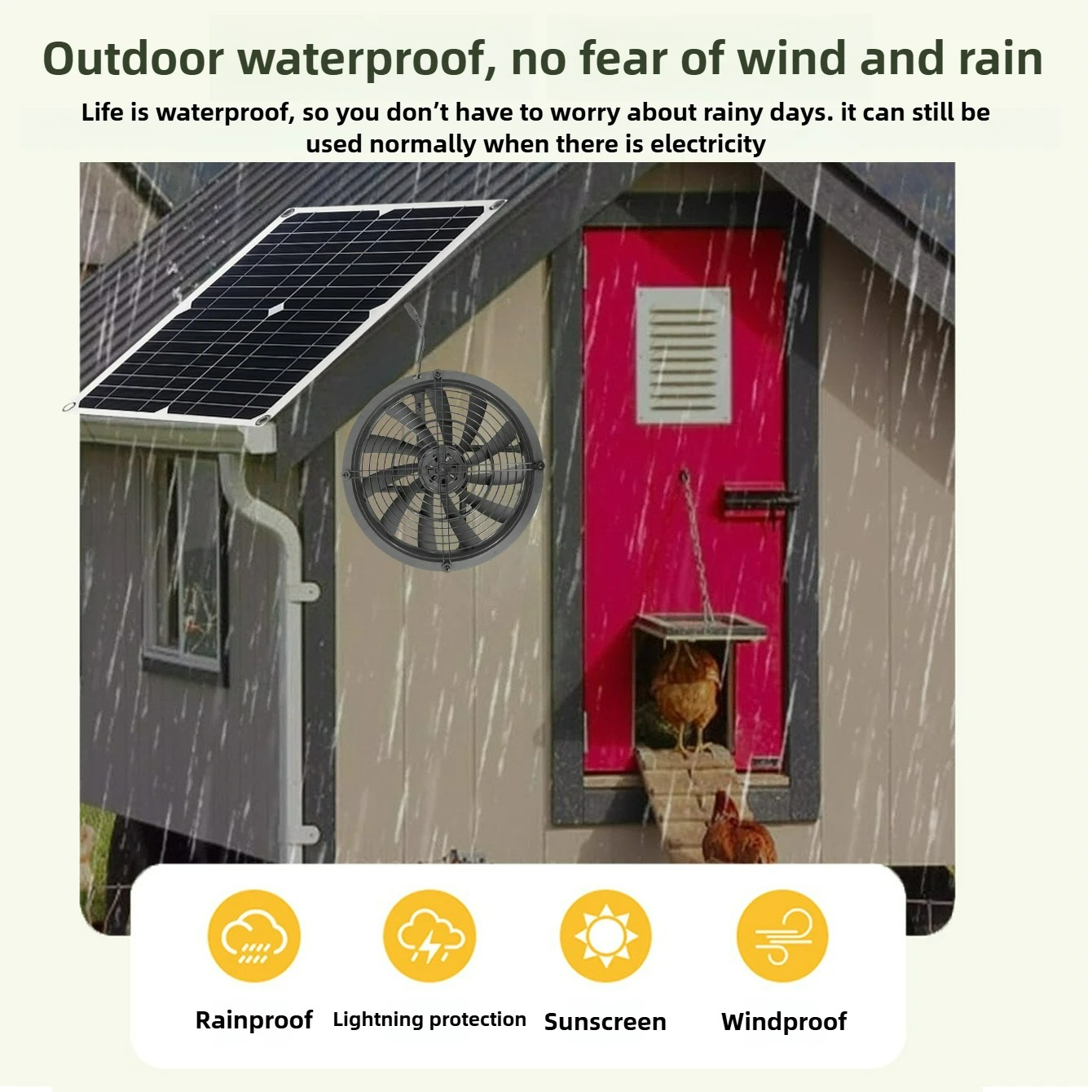 15W 25W NEW Solar Powered Exha - đánh giá và giá Outdoor Power House