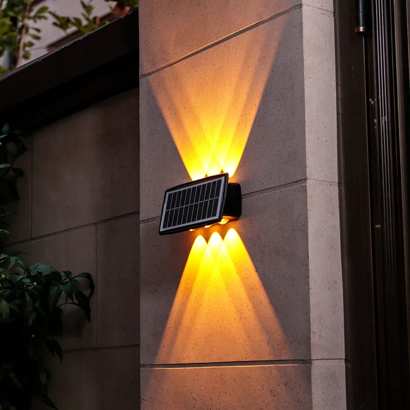 Solar Wall LED Light Outdoor G - đánh giá và giá Outdoor Power Post