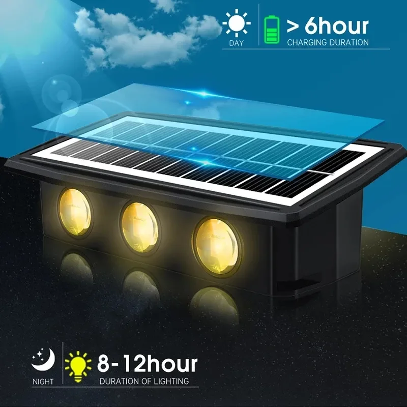 Solar Wall LED Light Outdoor G - đánh giá và giá Outdoor Power Post