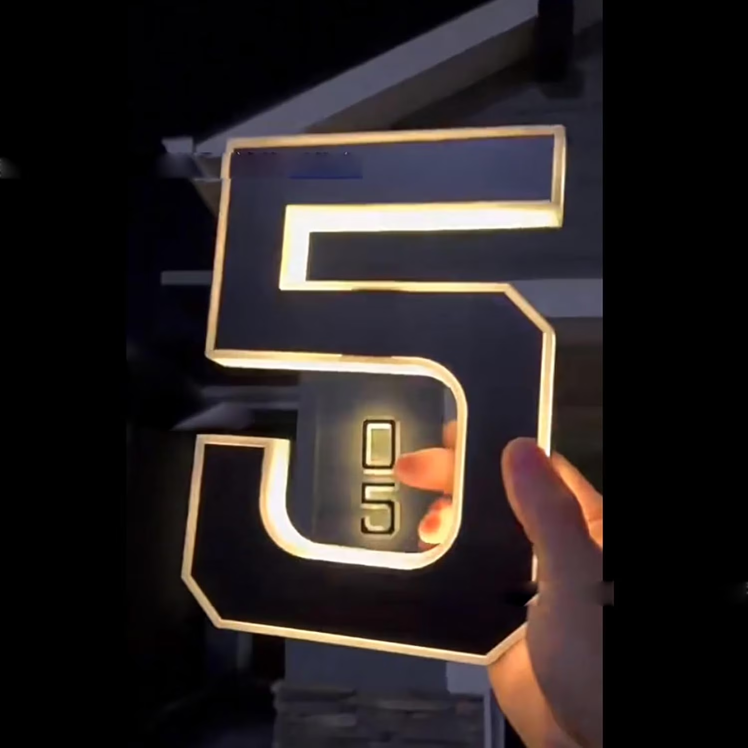 Solar LED House Number Sign Wa - đánh giá và giá Outdoor Power House