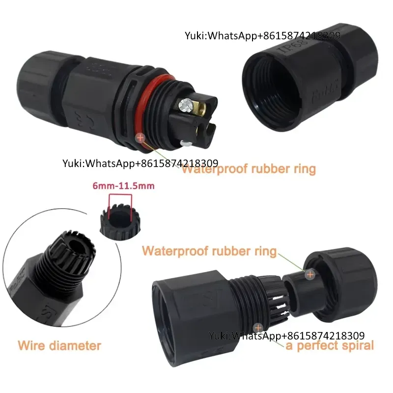 IP68 Waterproof Cable T Tap El - đánh giá và giá Outdoor Power Junction Box