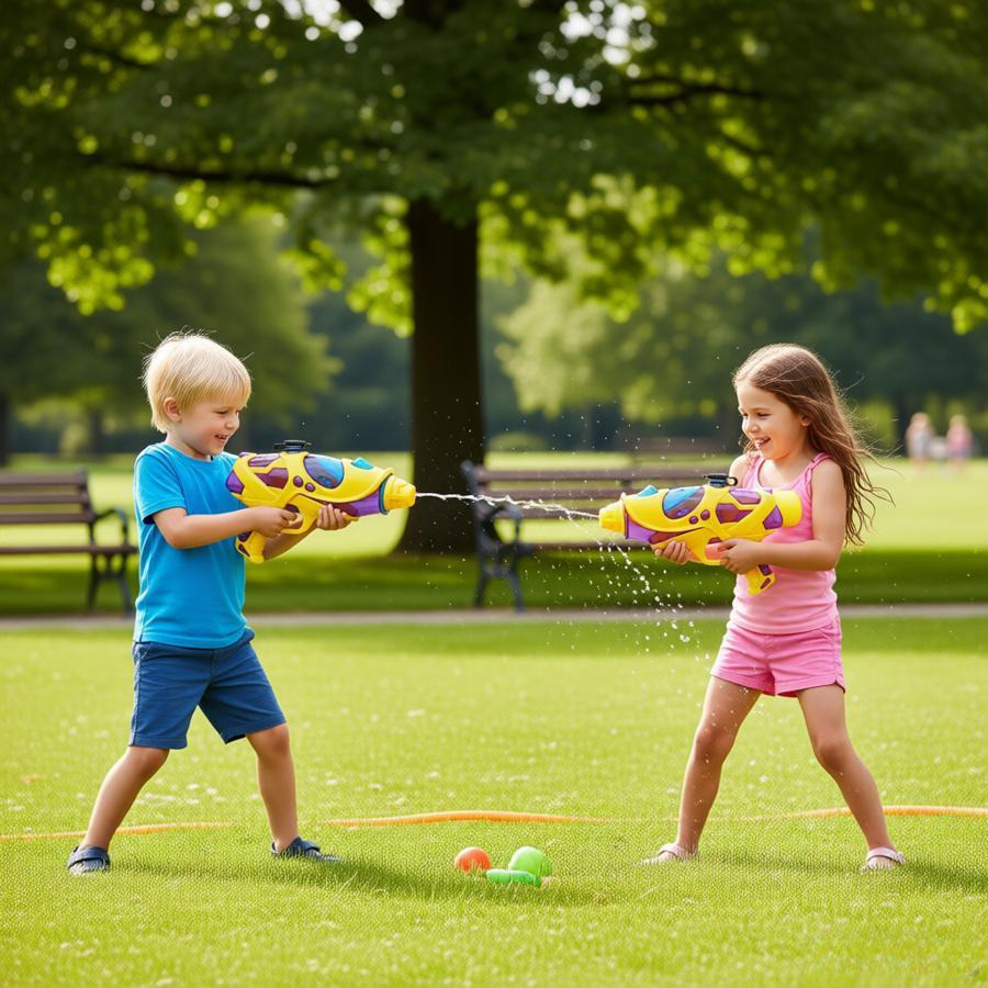 2-Pack Powerful Water Gun Set  - đánh giá và giá Outdoor Power Kit