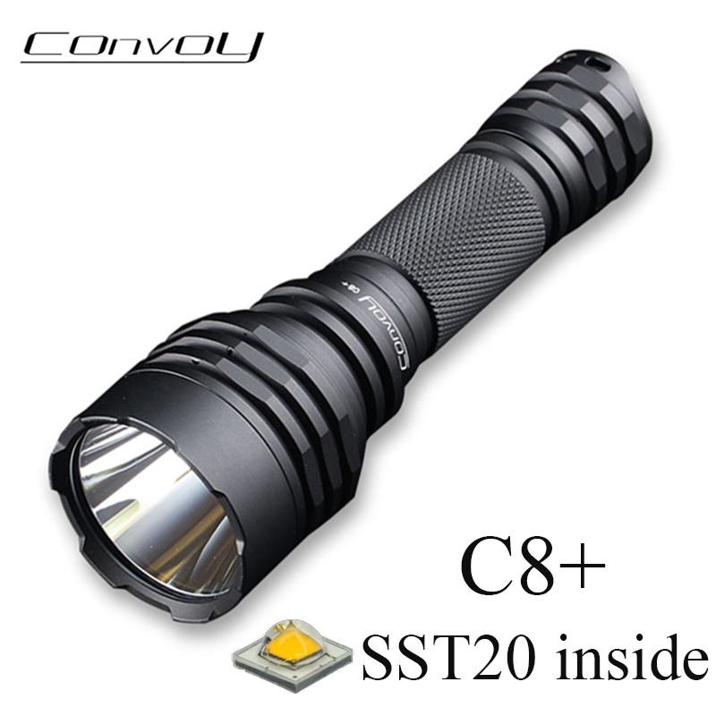 Convoy C8 Plus Flashlight with - đánh giá và giá Outdoor Power Group