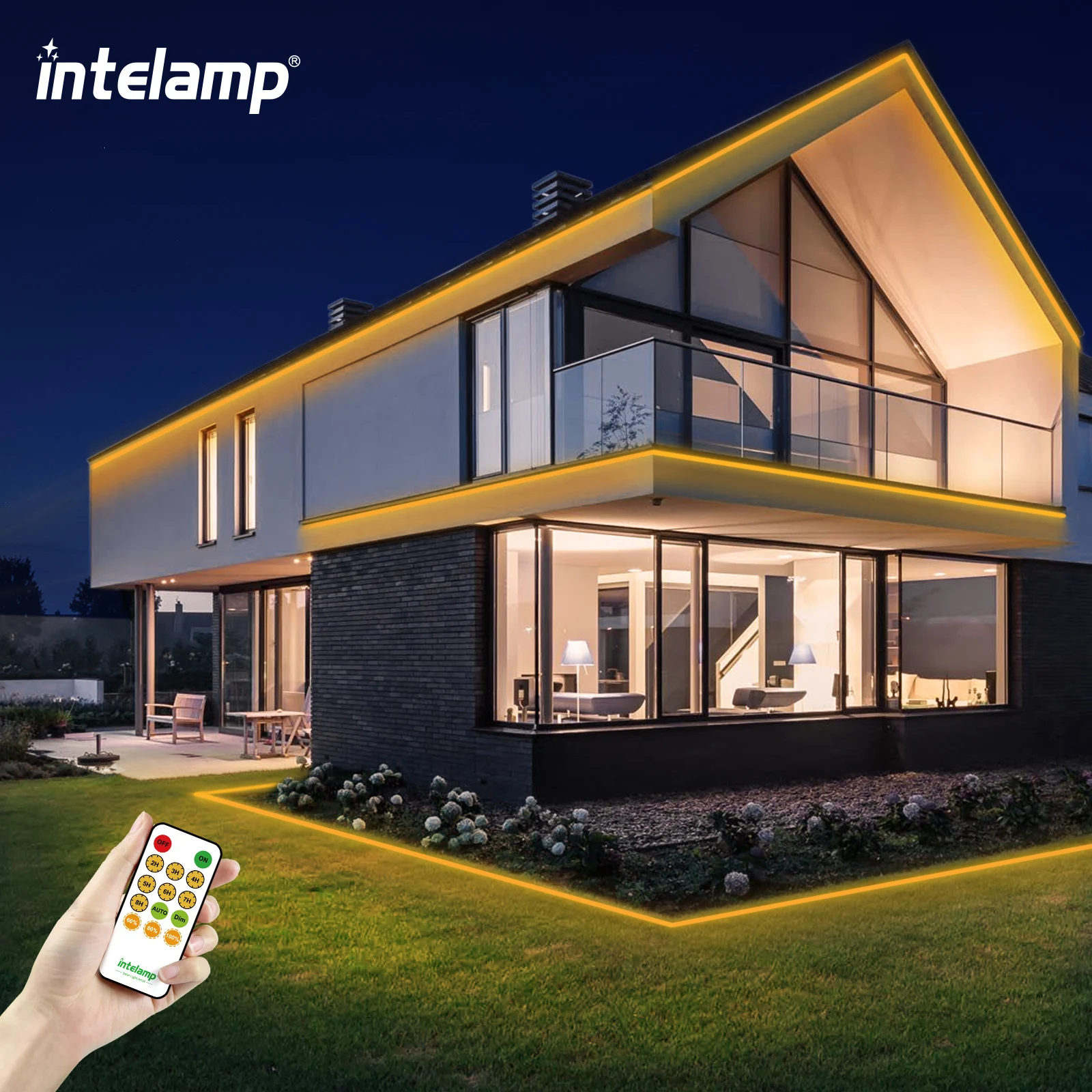 intelamp 10 Meters 800 LED 600 - đánh giá và giá Outdoor Power Post