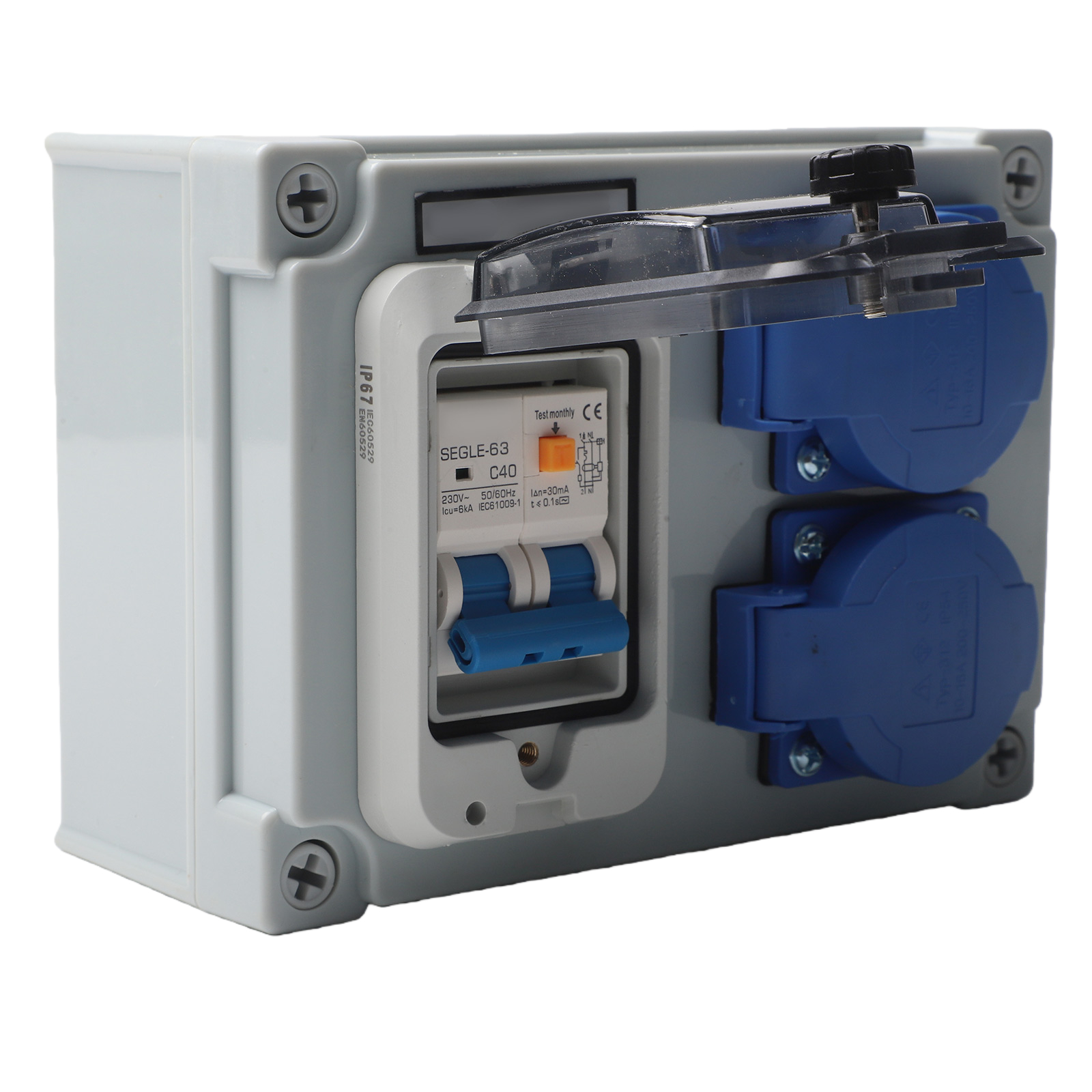 Ip54 Wall Distributor 2 Pin Co - đánh giá và giá Outdoor Power Distributors