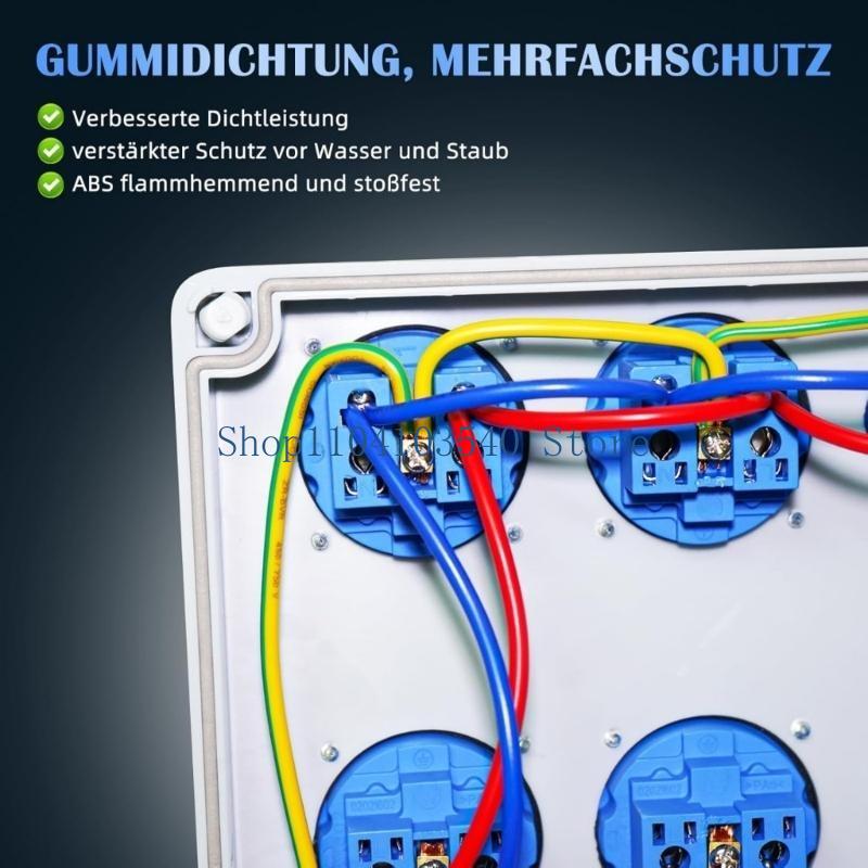 02DC 6 Hole Wall Socket Power  - đánh giá và giá Outdoor Power Distributors