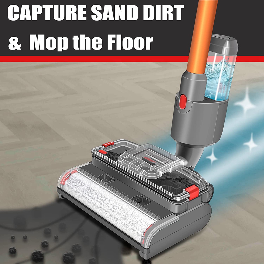 New Wet and Dry Scrubbing Brus - đánh giá và giá Outdoor Power Broom