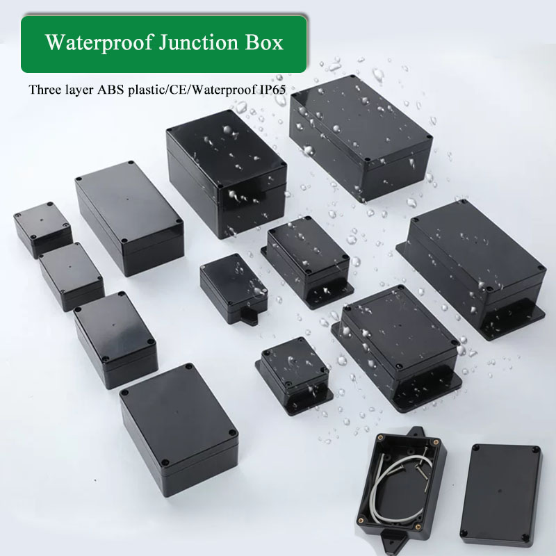 ABS Plastic Black Triple Water - đánh giá và giá Outdoor Power Junction Box
