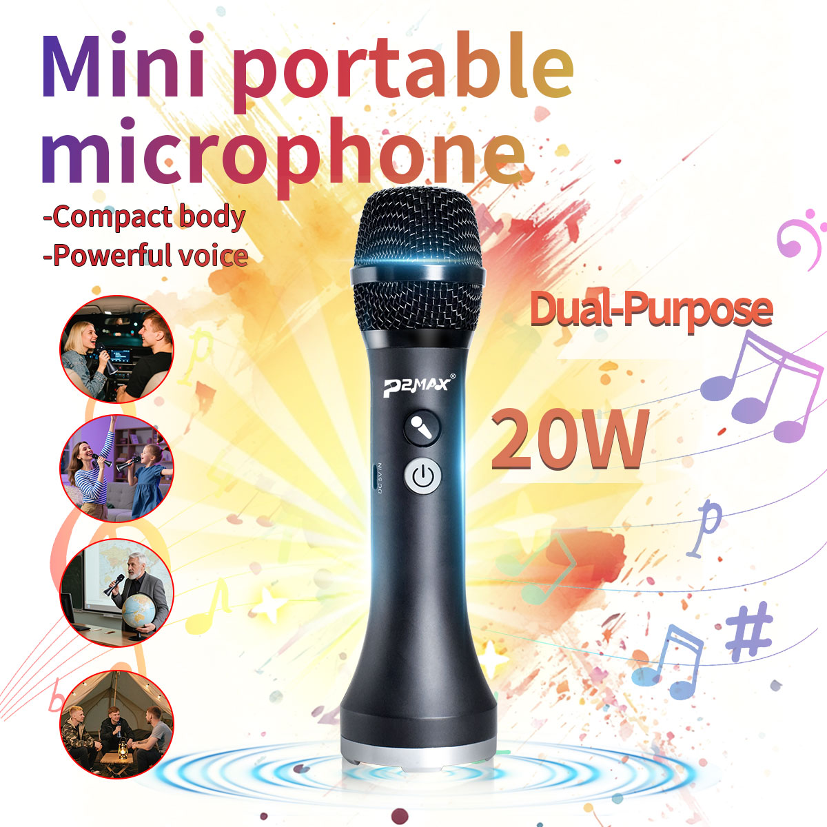 Ultra Powerful Microphone Kara - đánh giá và giá Outdoor Power Kit